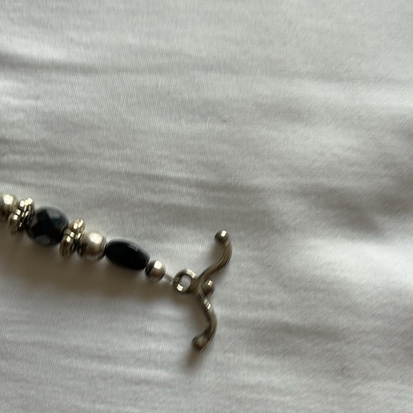 5/$20🔴 Beaded bracelet Silver and Gray - Picture 4 of 5